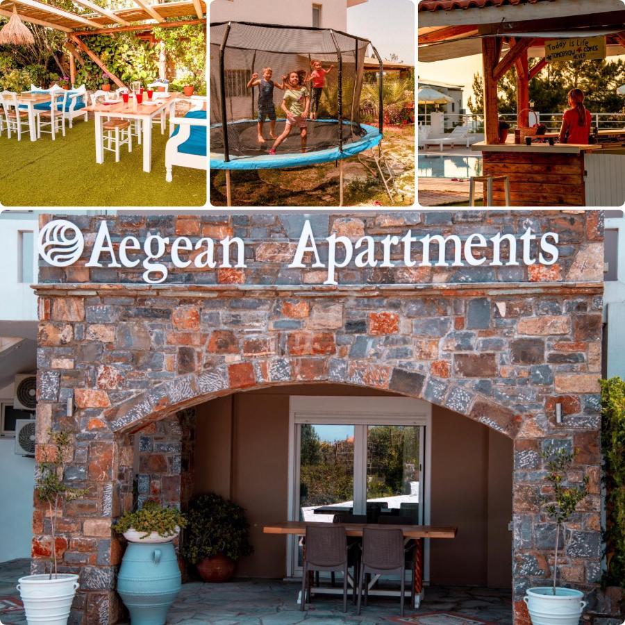 Aegean Apartments แอร์ซอนิสซอส ภายนอก รูปภาพ