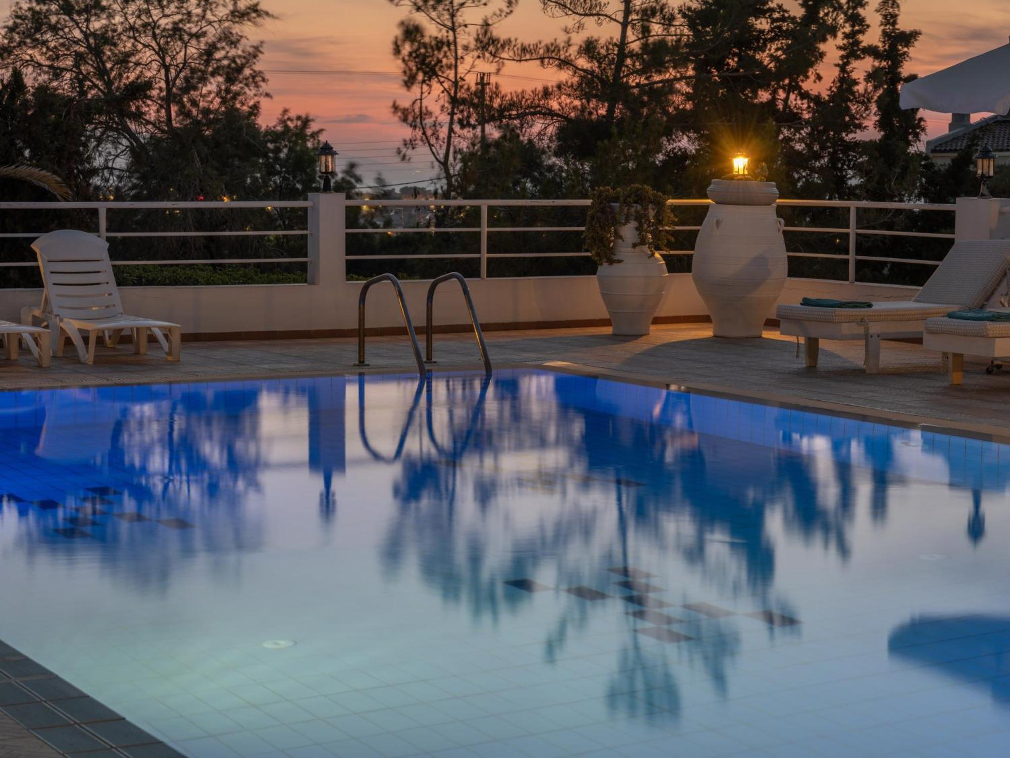 Aegean Apartments แอร์ซอนิสซอส ภายนอก รูปภาพ