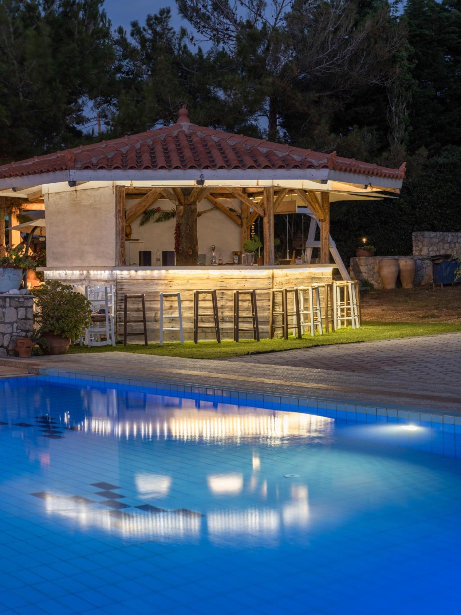 Aegean Apartments แอร์ซอนิสซอส ภายนอก รูปภาพ