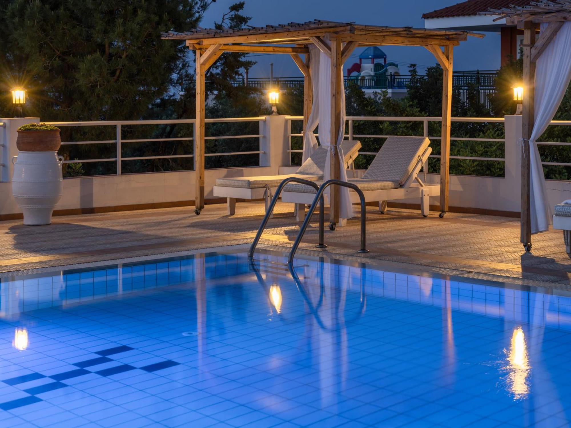 Aegean Apartments แอร์ซอนิสซอส ภายนอก รูปภาพ