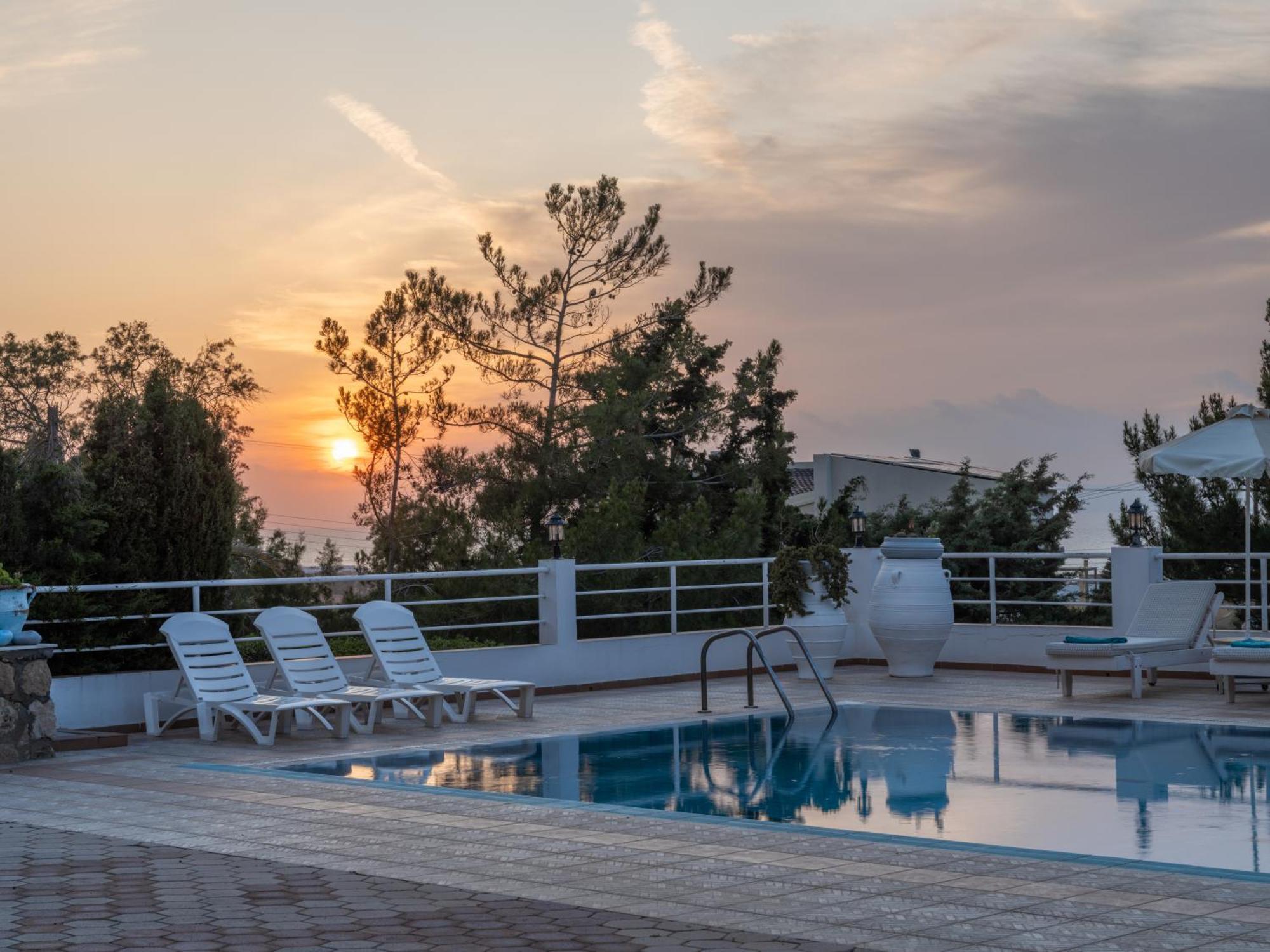 Aegean Apartments แอร์ซอนิสซอส ภายนอก รูปภาพ