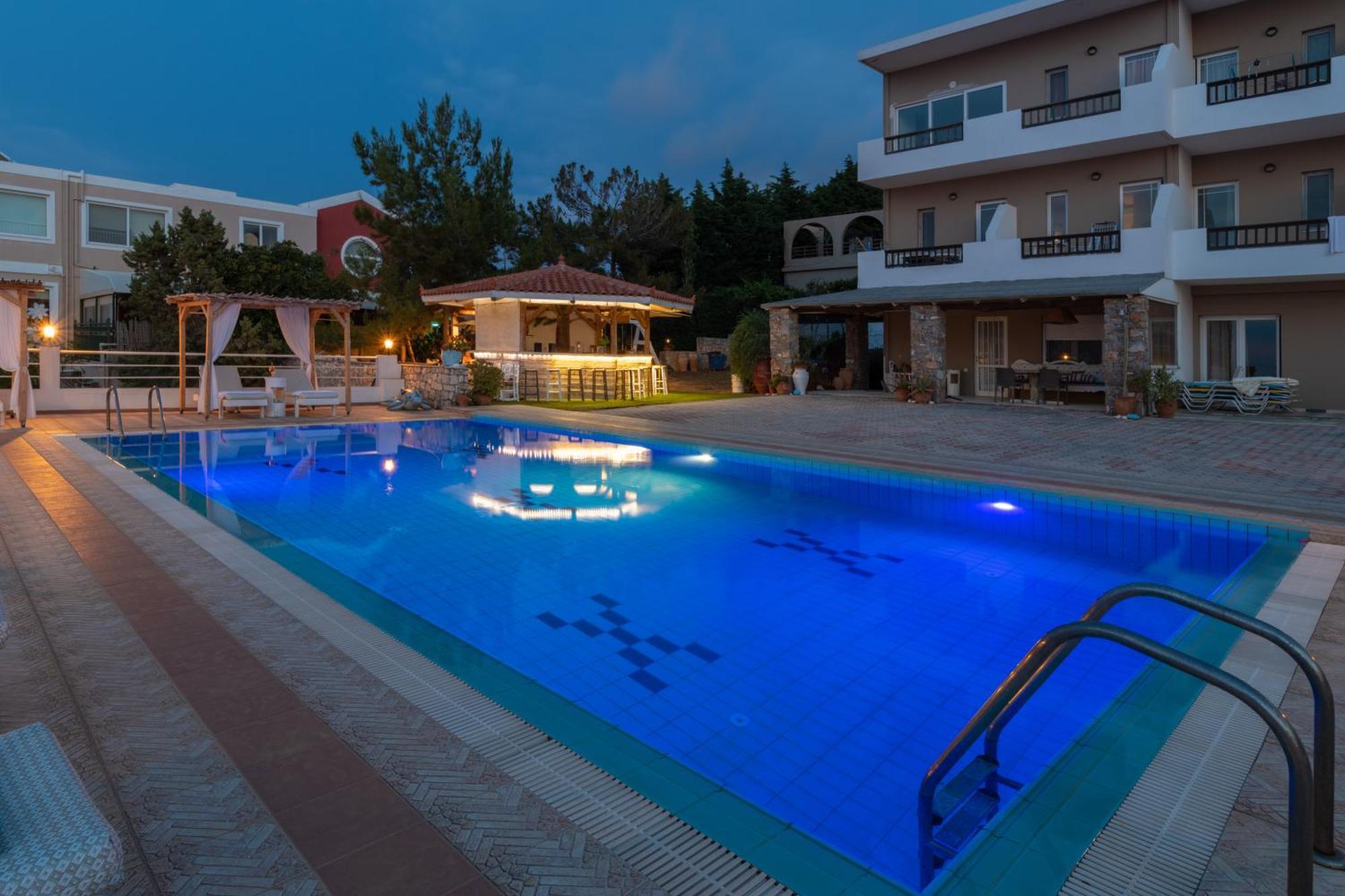 Aegean Apartments แอร์ซอนิสซอส ภายนอก รูปภาพ